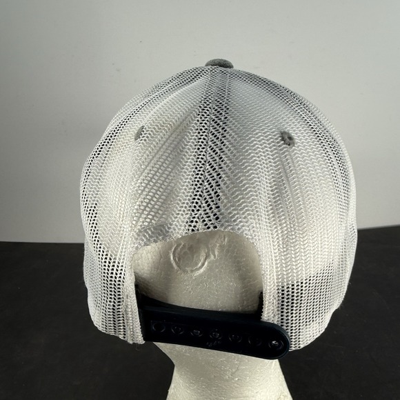 Baseball SM Snapback Mens Mesh Baseball Cap Adjustable USA Blue Red White Gray - Picture 5 of 8